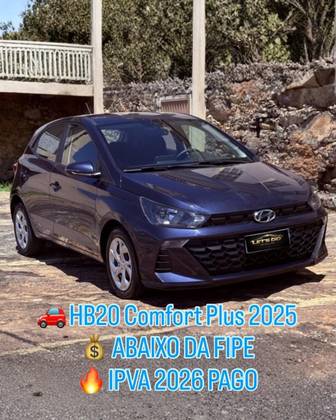 HYUNDAI HB20 1.0 12V FLEX COMFORT PLUS MANUAL